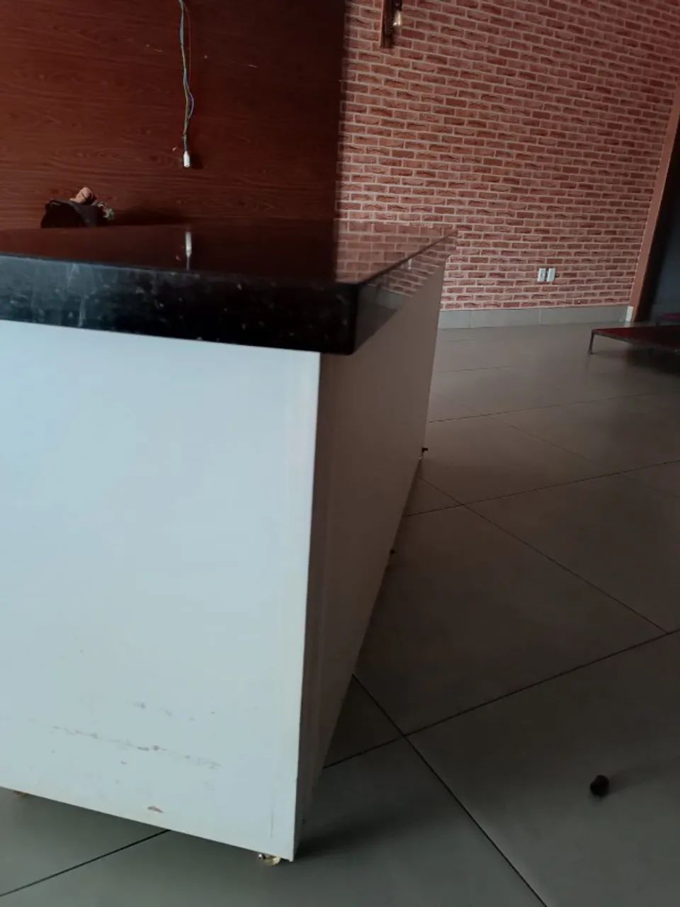 Balcão de Preparo móvel com Mármore - Foto 2