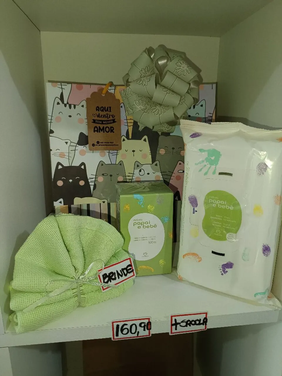 Kit Presente Natura Papai e Bebê