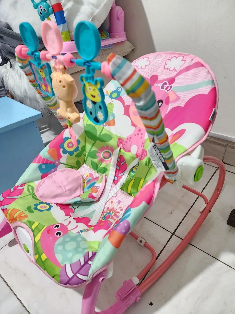 Cadeira de Descanso Infantil Vibratória  - Foto 2