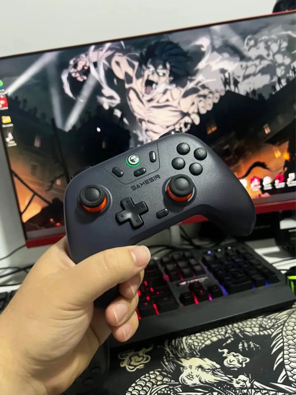GameSir T4 Controle Bluetooth, Hall Effect Para Nintendo switch, smartphone pc