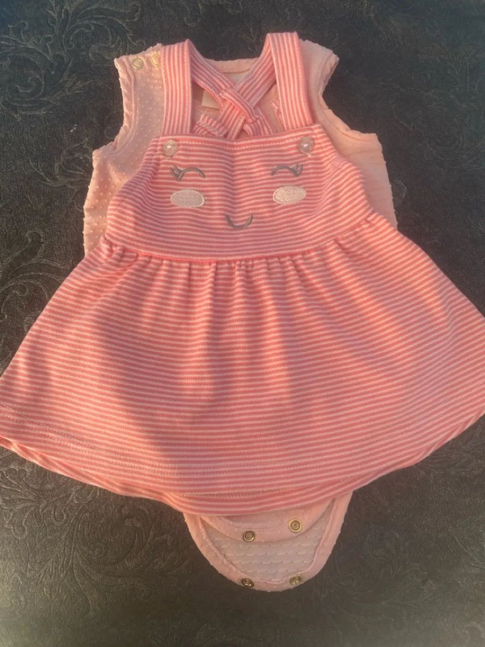 Vestido com body bebê TAM M - Foto 2