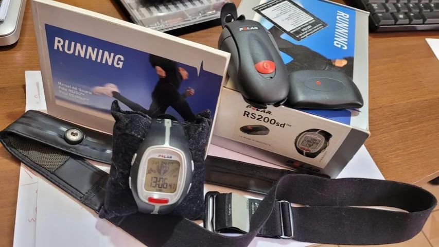 Monitor Cardíaco Polar RS200 SD - Relógio - Foto 3