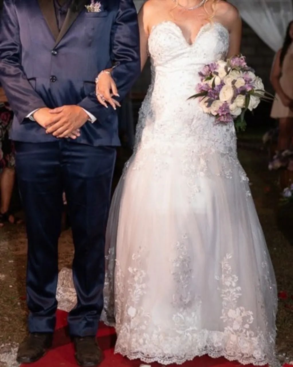 Vestido de noiva Semi sereia  - Foto 5