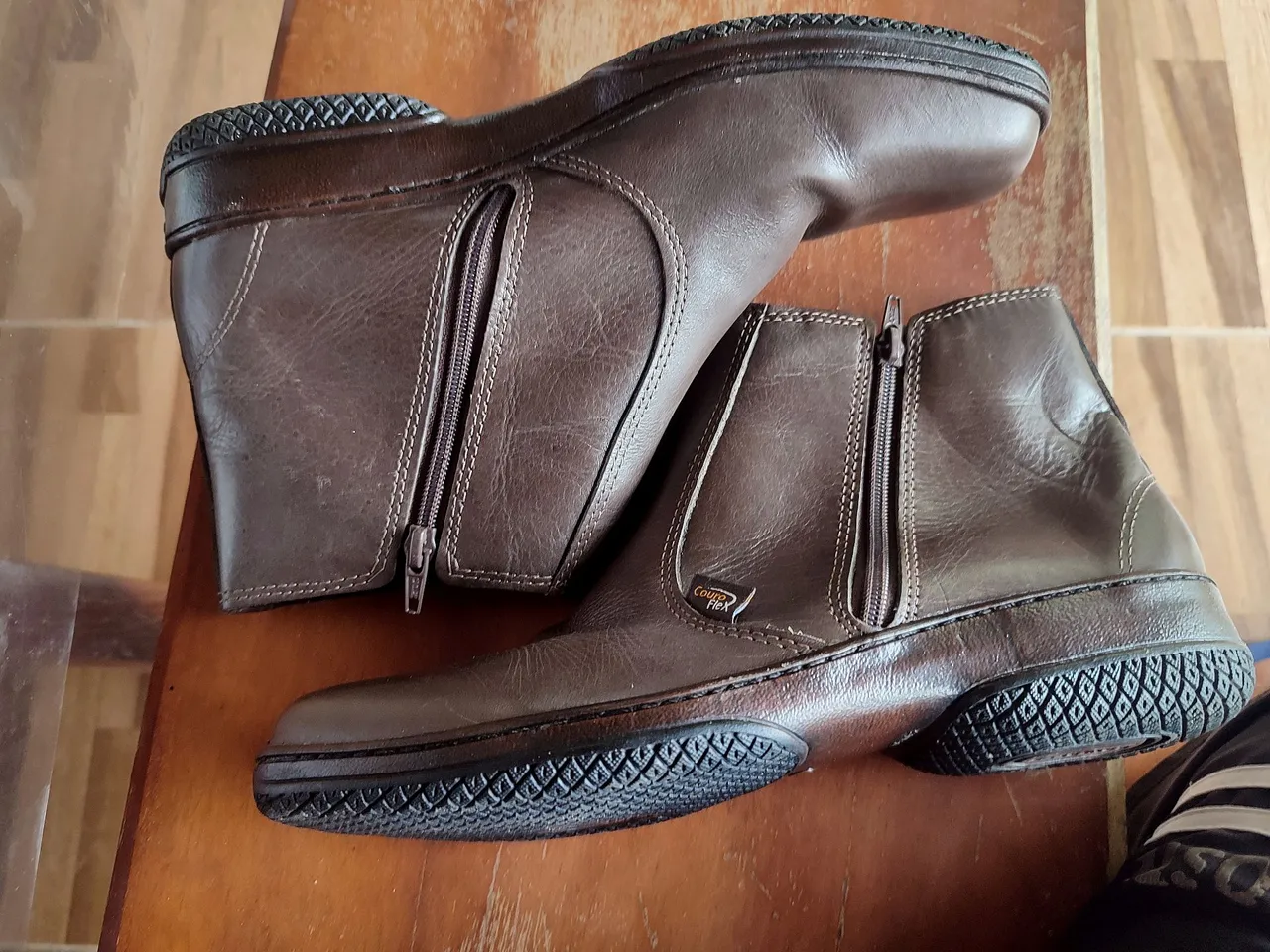 Boottenis Solaminas Couro flex -couro legítimo-
