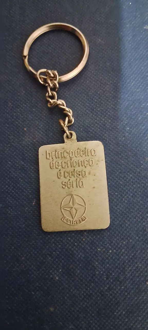 Brinquedos Estrela Antigo e Raro Chaveiro da Marca  - Foto 2
