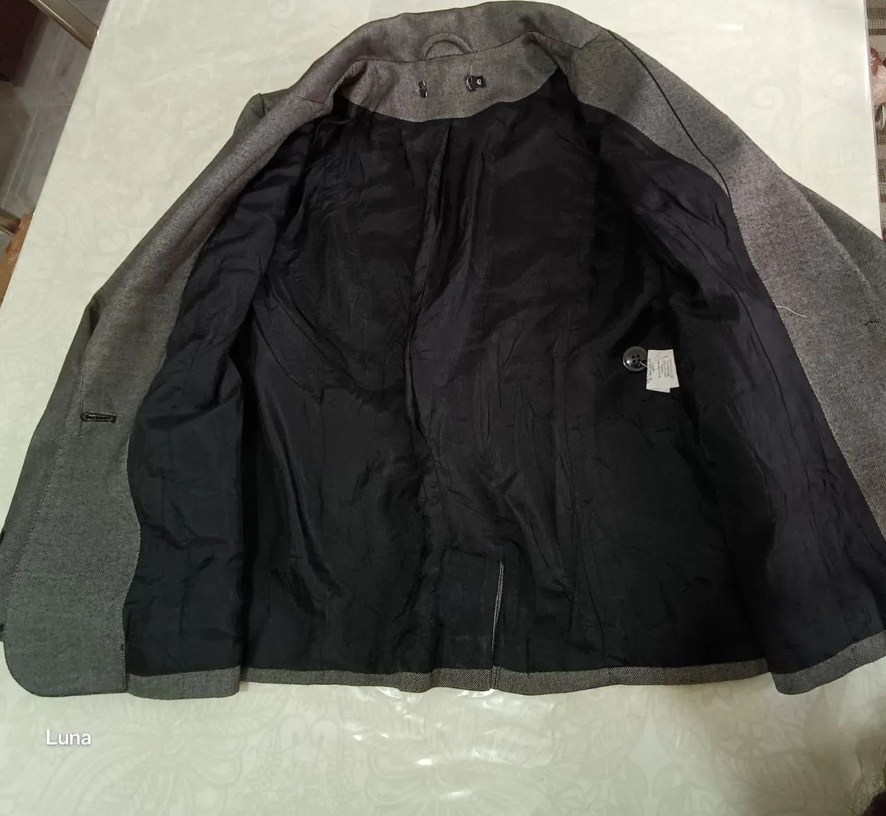 Blazer cinza elegante - Foto 3