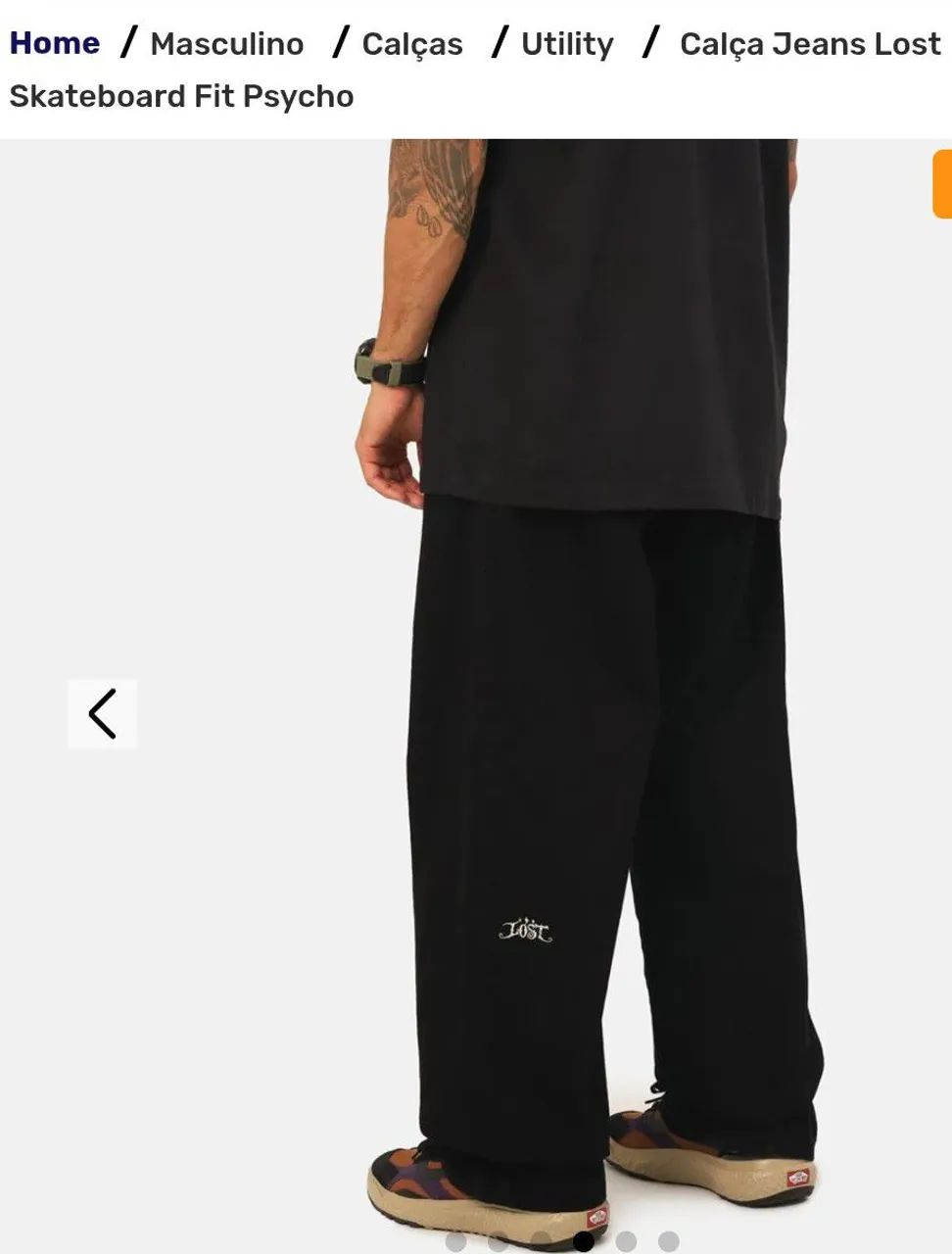 Calça skate Lost  - Foto 3