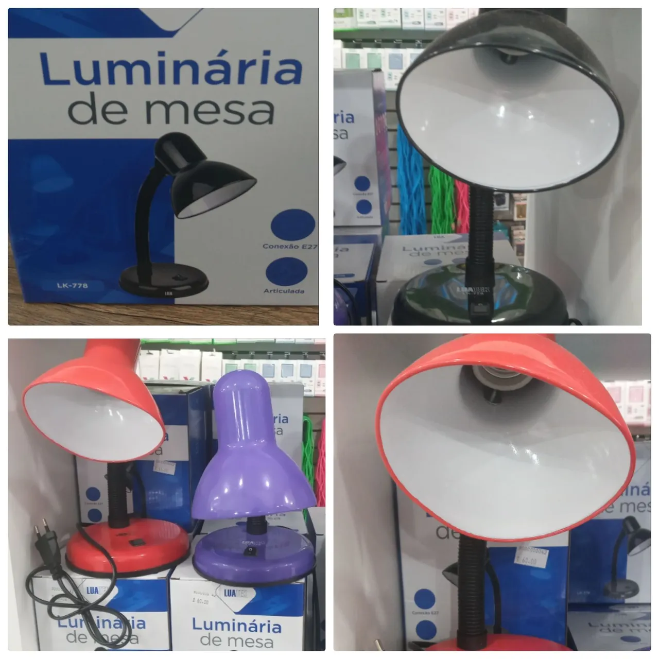 Luminária de Mesa abajur