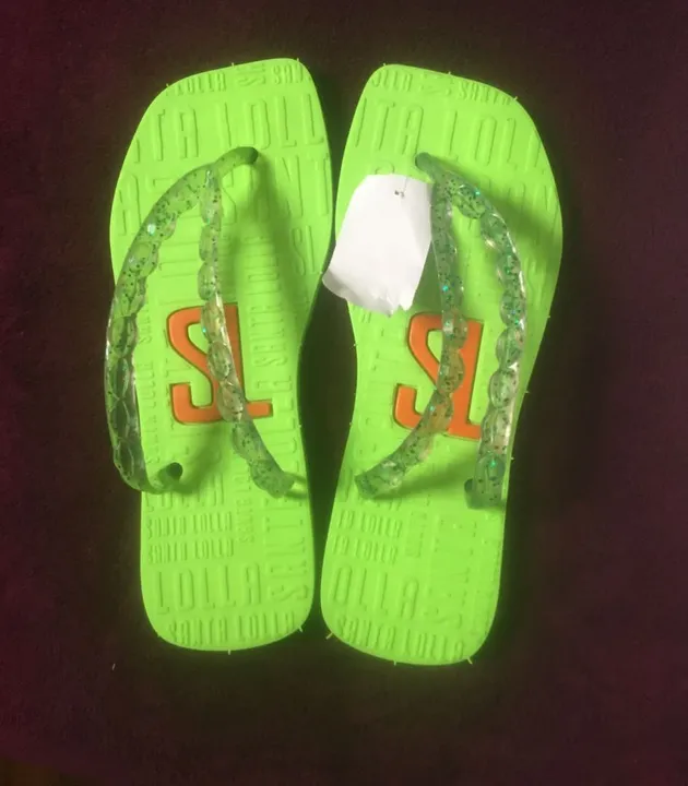 Chinelos Havaianas Santa Lola Verde Neon