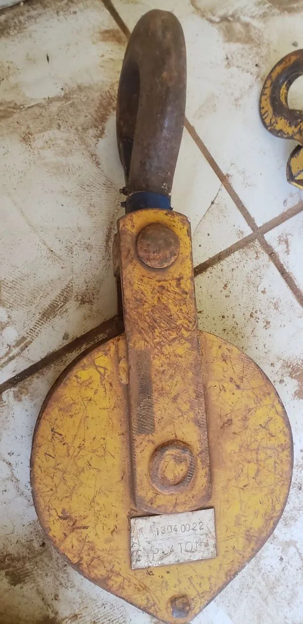 Gancho Moitão 4 Ton Para Talhas e Guinchos - Novo - Foto 3
