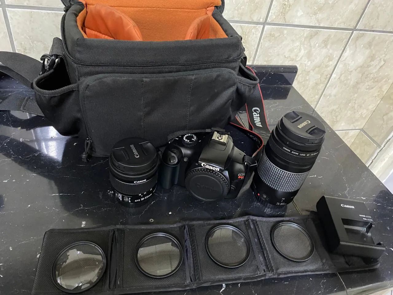 Kit câmera DSRL Canon T3 - Foto 3