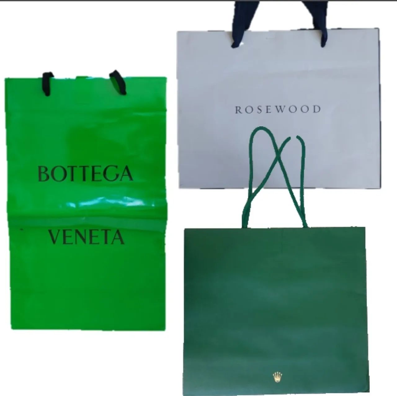 Bolsas de grife Bottega Veneta, Rosewood e Rolex