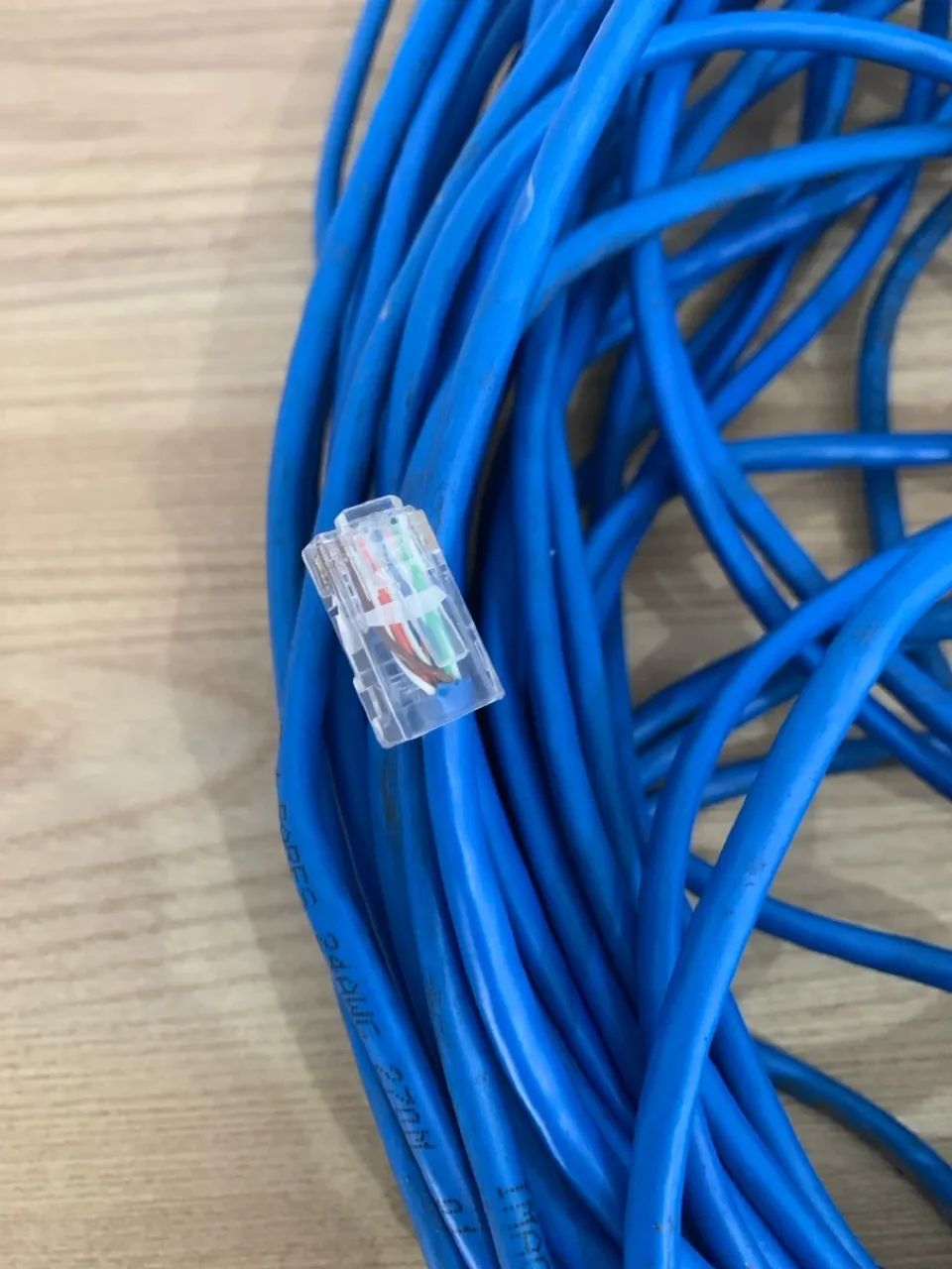 Cabos de rede 16 metros Azul - Foto 2