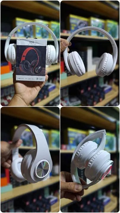 Headphone Bluetooth e Cartão De Memória - COM LED RGB