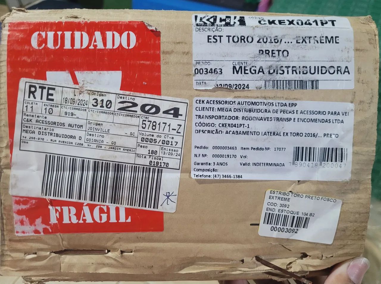 Estribo lateral extreme preto para FIAT TORO 2016/2023  - Foto 5