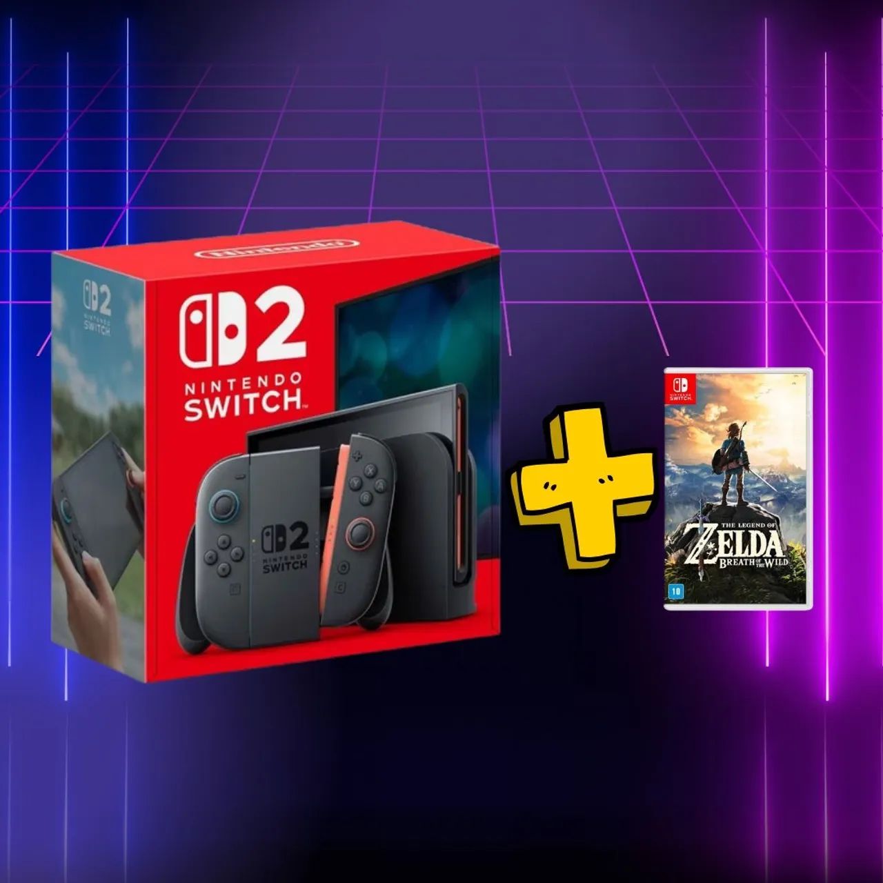 Nintendo Switch 2 + Physical Media Game