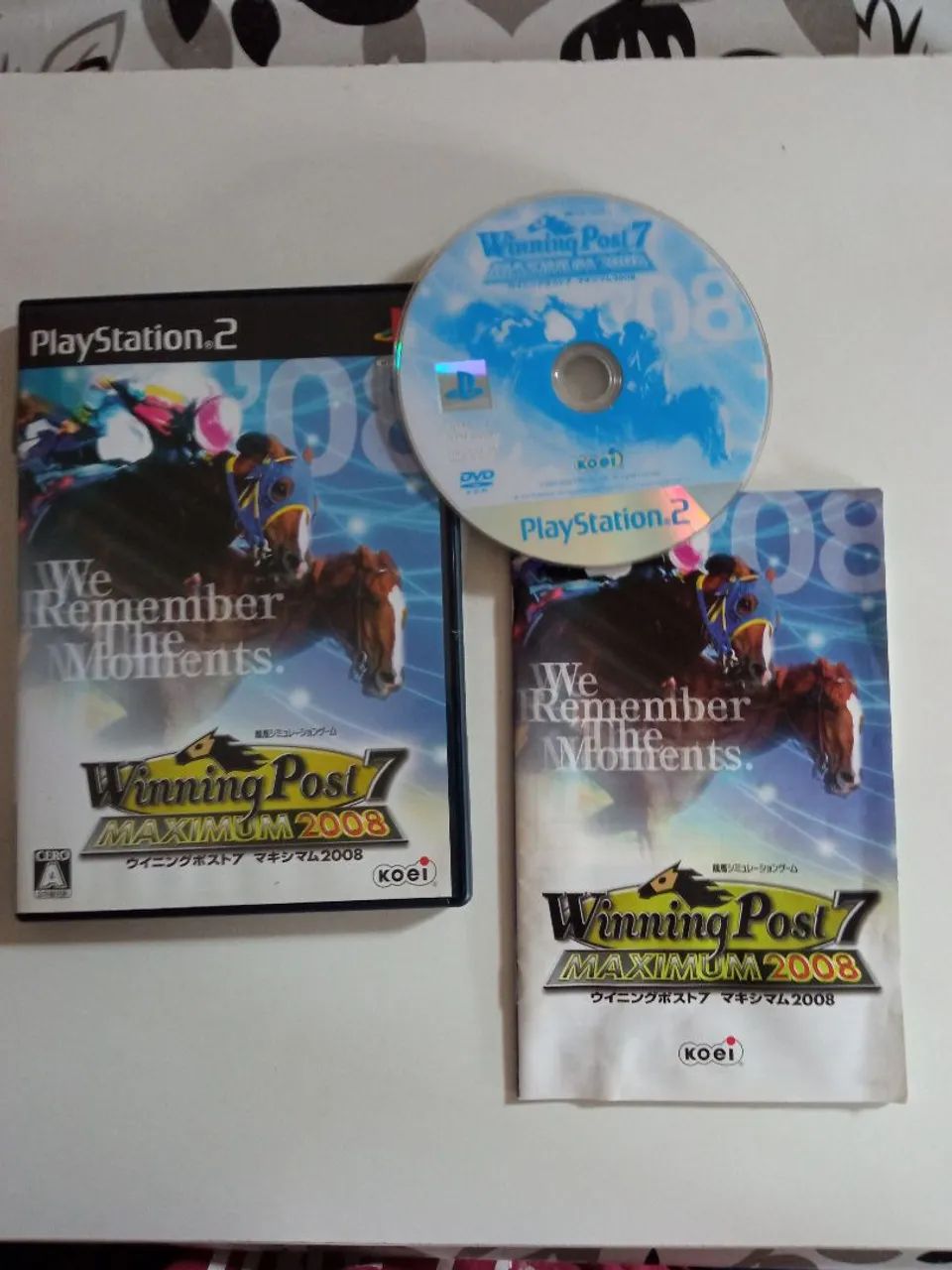 Winning Post 7 Maximum 2008 PS2 original jp PlayStation 2