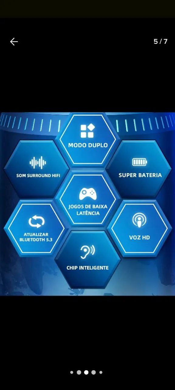 Fone bluetooth Lenovo GM2 PRO Gamer 100% original  - Foto 3
