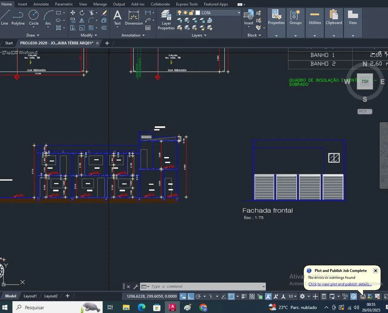 Projetista em Autocad - Projetos para construção e regularização  - Foto 5