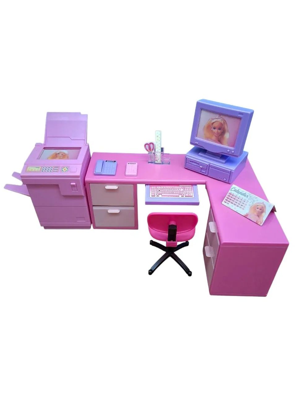 Gloria Office Play Set Barbie anos 90 Brinquedos e Jogos