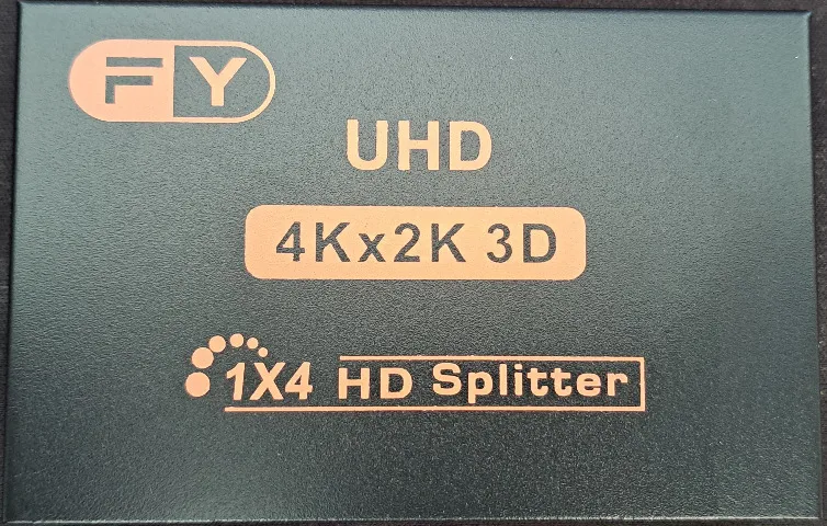 Divisor Splitter HDMI 1x4 (1 entrada 4 saídas)