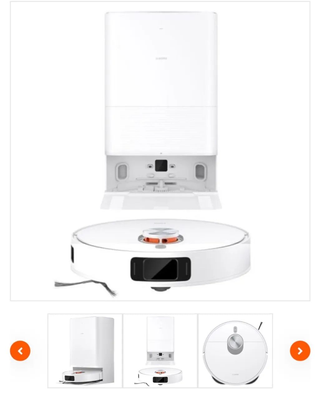 Aspirador Xiaomi Mi Robot Vacuum X20 Pro Wht 110v - Foto 2