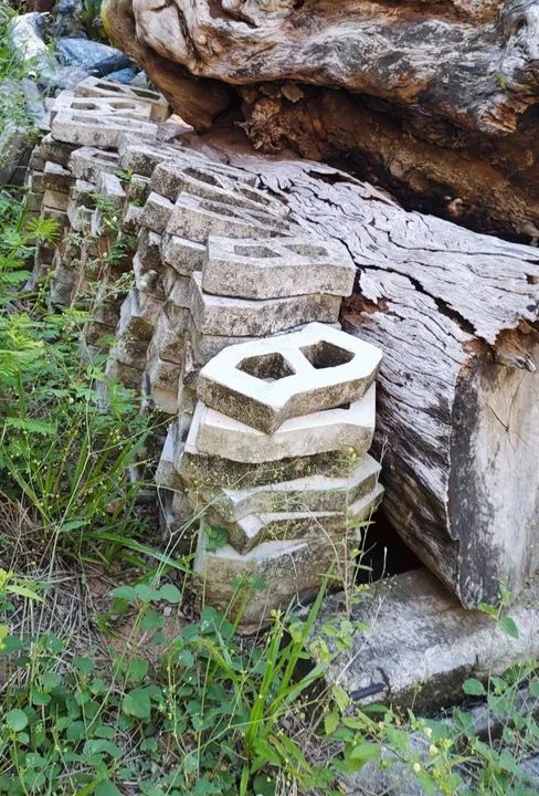 Pré moldado pra calçada ou jardim m²