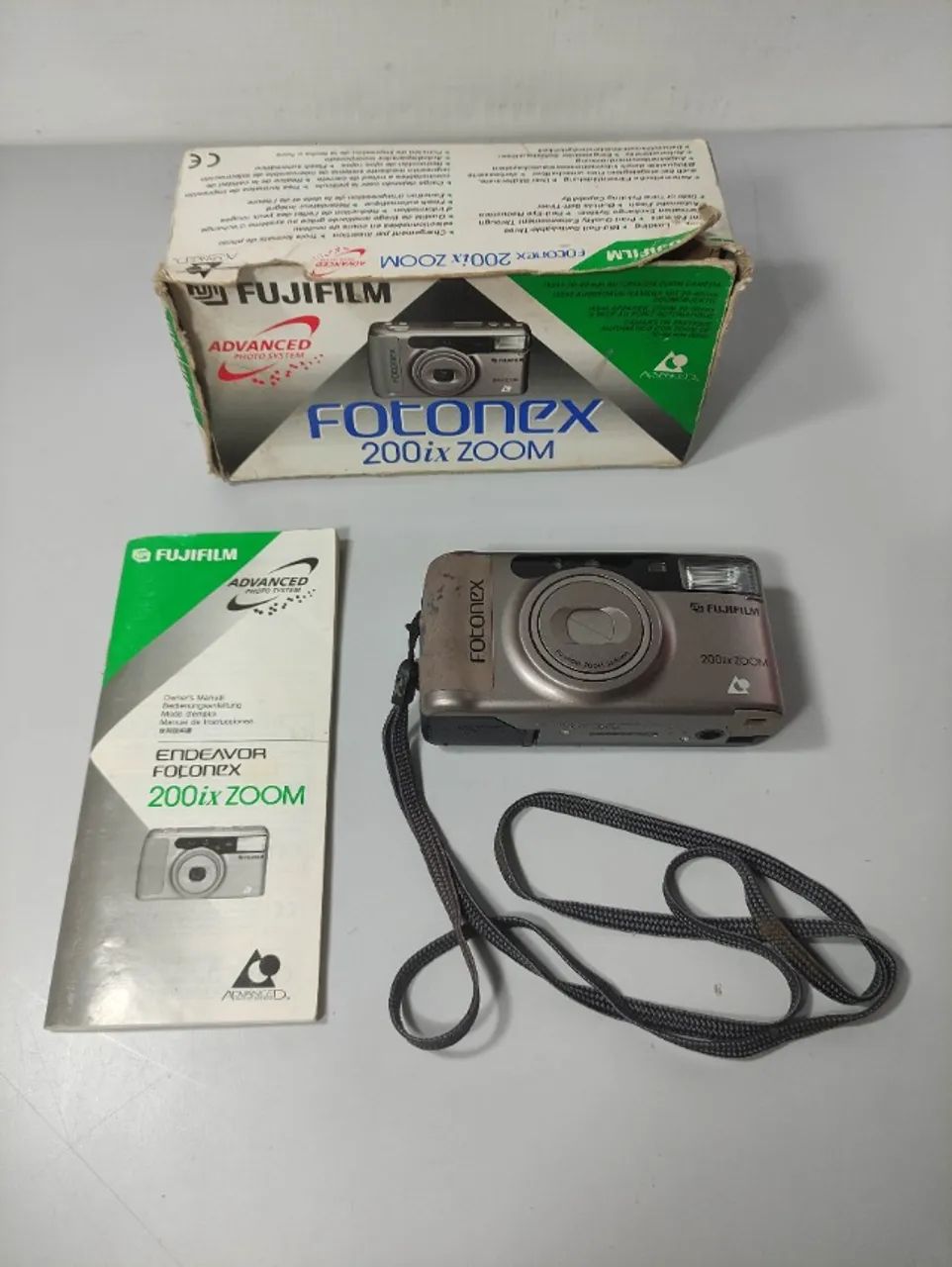 Câmera Analógica Fujifilm Fotonex 200ix Zoom Filme Aps E1h (Usado)