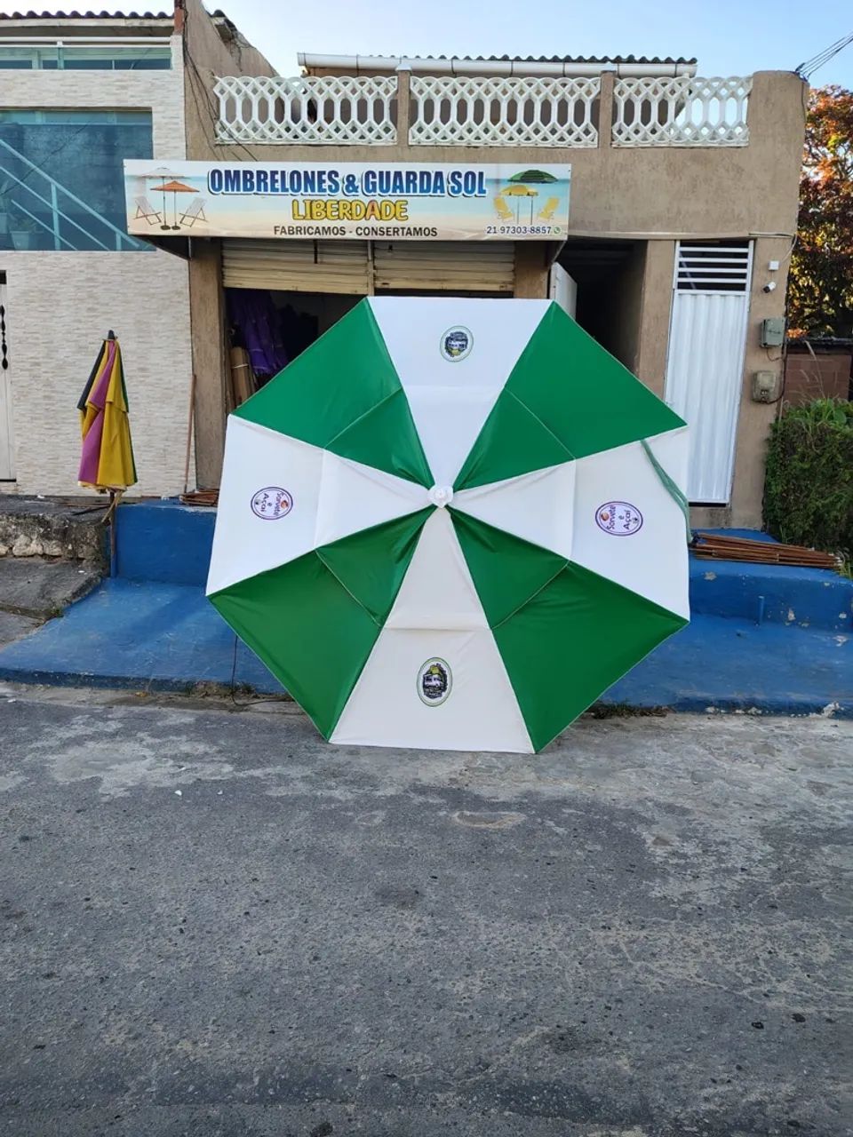 Ombrelone de Alumínio e Madeira a partir de 250,00 - Foto 4
