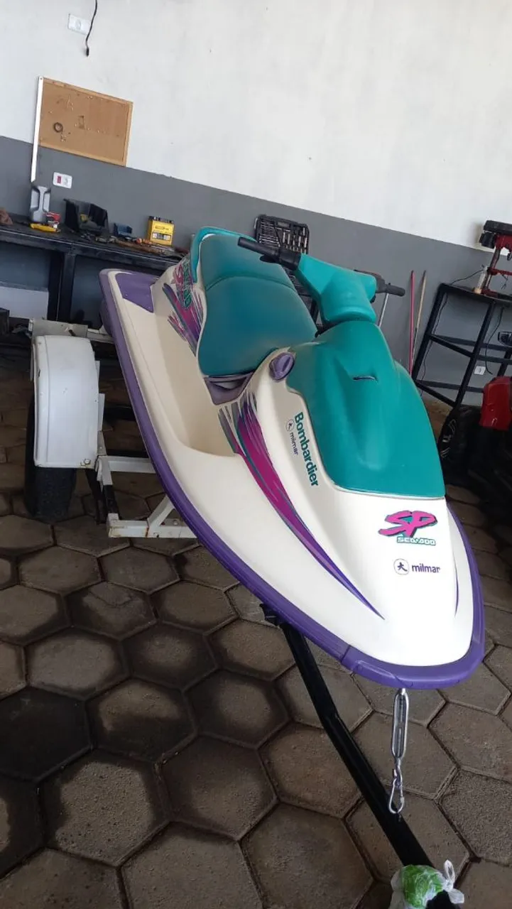Jet Ski Sea Doo SP 580 com carreta