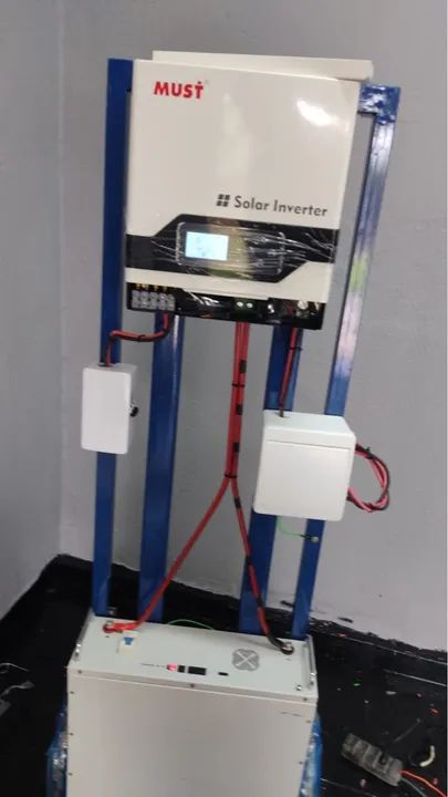 Energia Solar Off Grid Bateria 