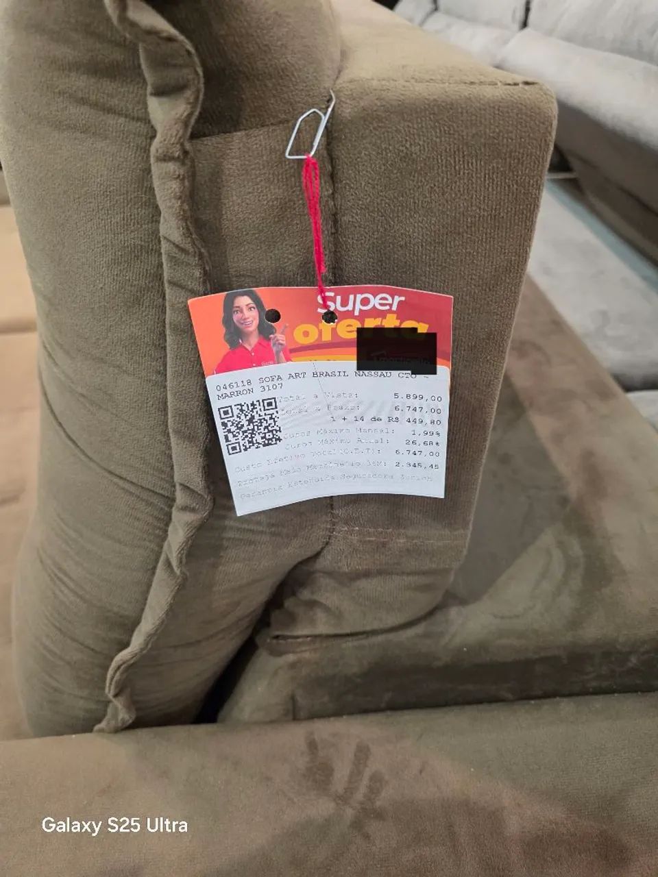 Sofá retrátil de Canto Luxo 5 lugares  - Foto 4