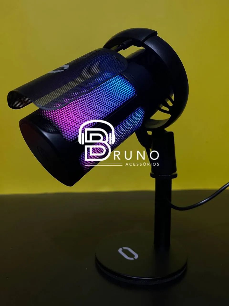 Microfone USB RGB TOMATE MT-10408 - Foto 3