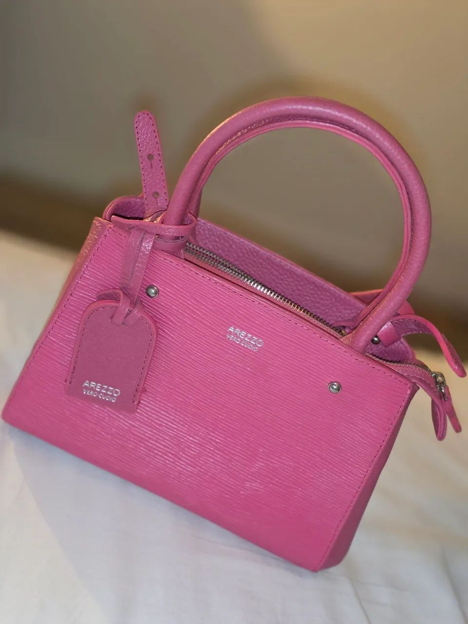 Bolsa de couro Arezzo - Foto 4