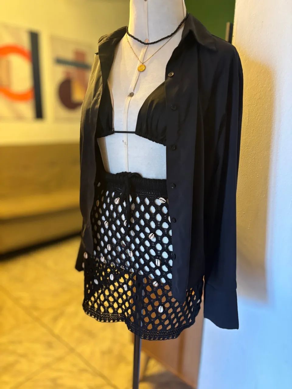 Camisa preta 