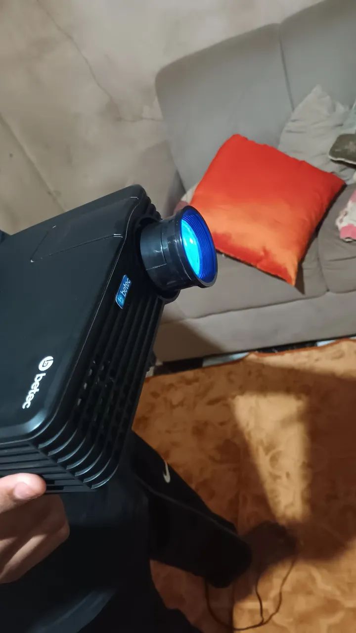 Projetor com tela de projeção - Foto 5