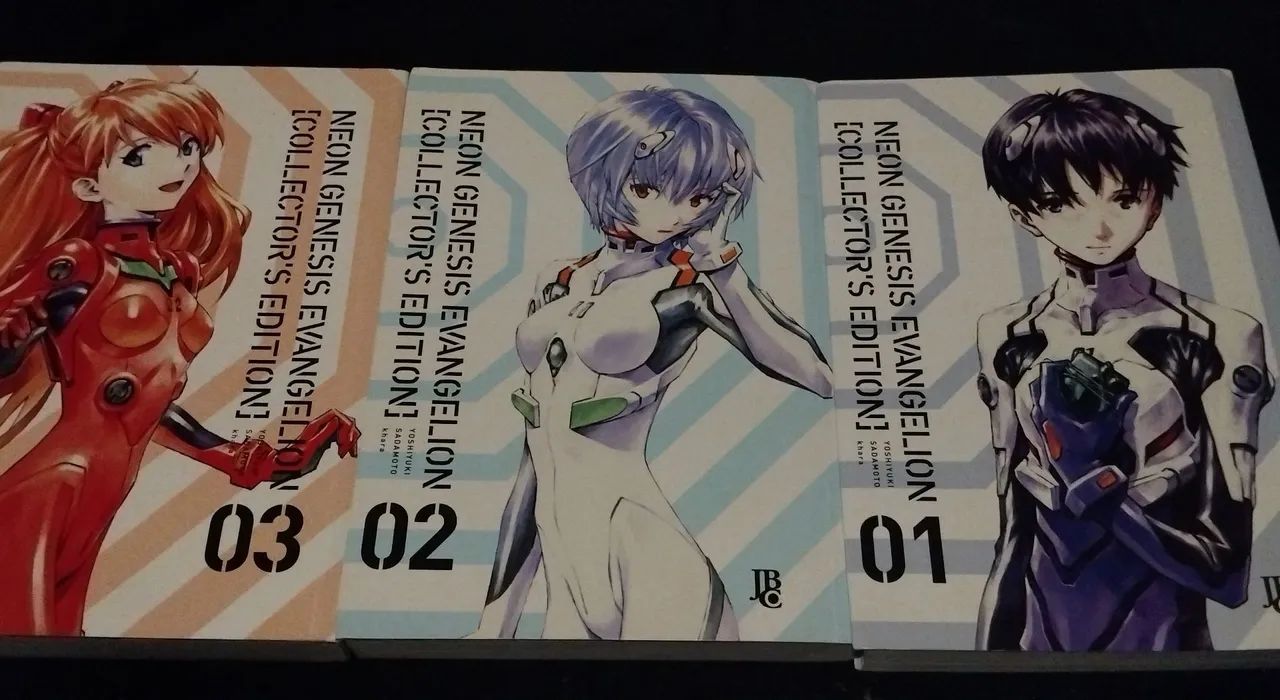 Neon Genesis Evangelion - Edição Colecionador - Volumes 1, 2 e 3