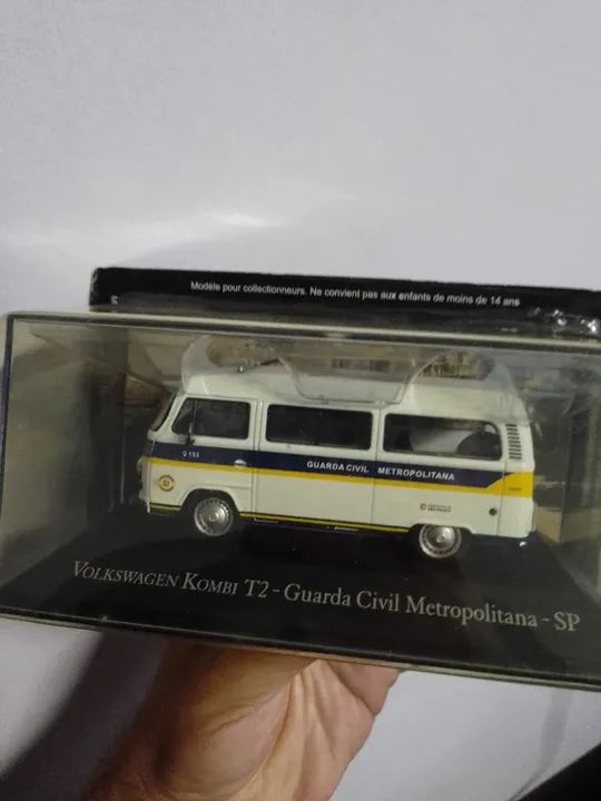 Kombi T2 Guarda Civil Metropolitana SP - Escala 1:43