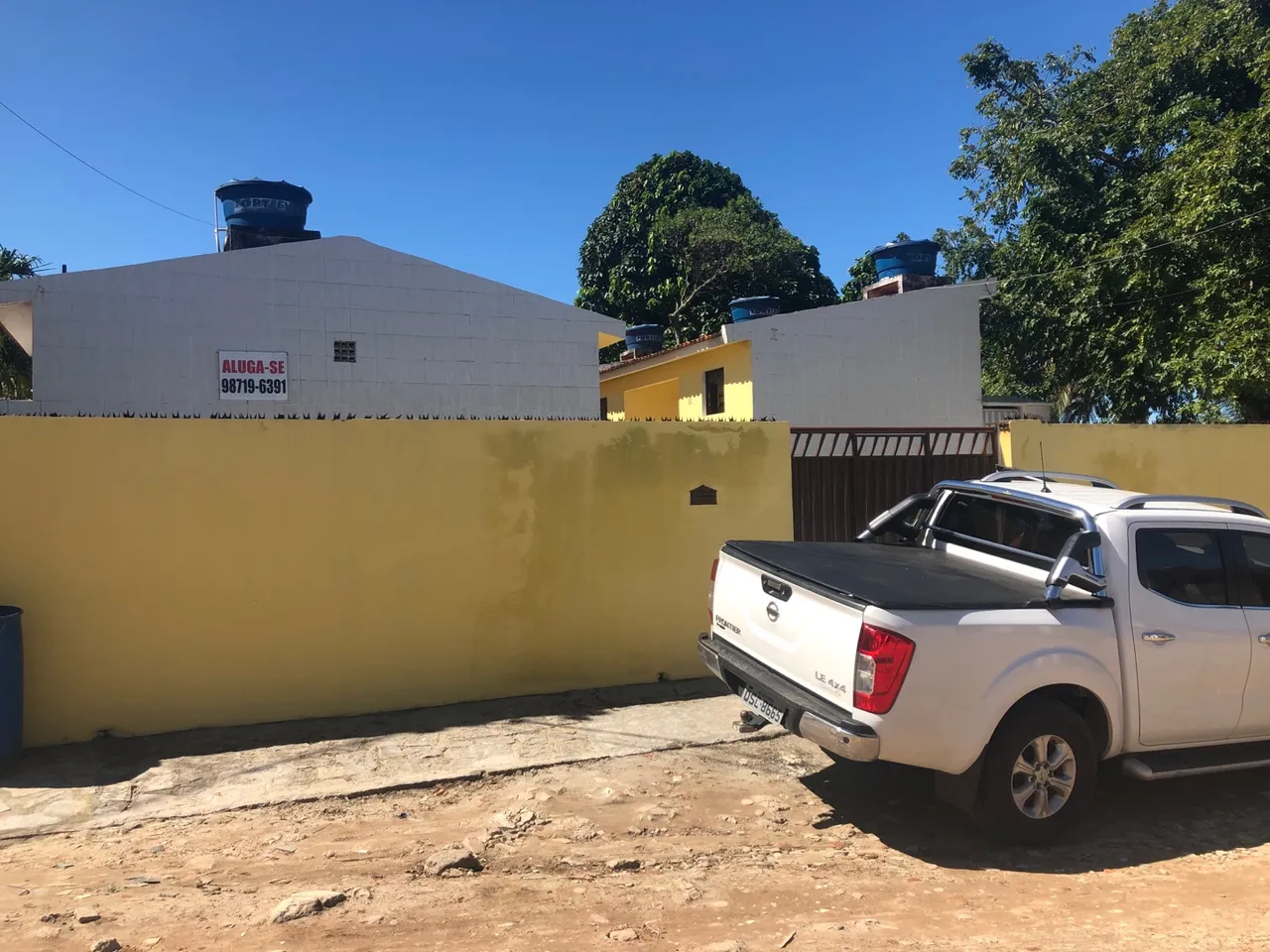 Casas para alugar 1 e 2 quartos