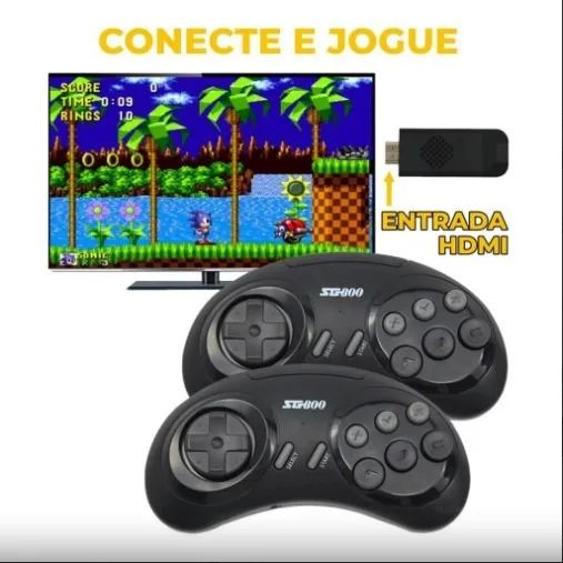 Mega Drive Gamestick 16Bit 4600 jogos