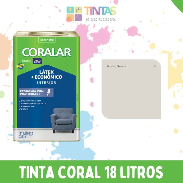 Tinta Coral Gelo