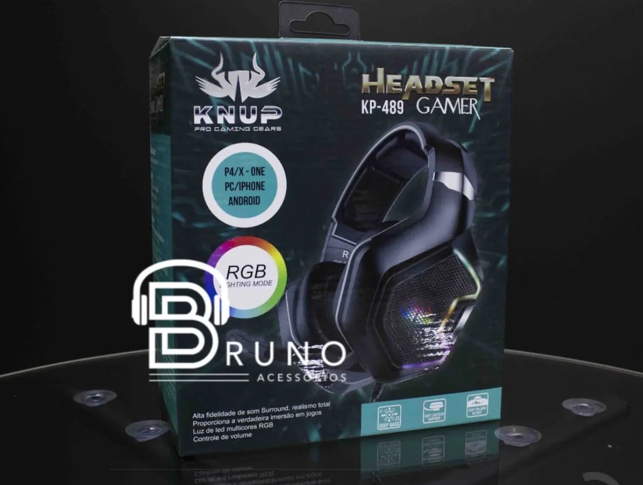 Headset gamer Led RGB  - Foto 2