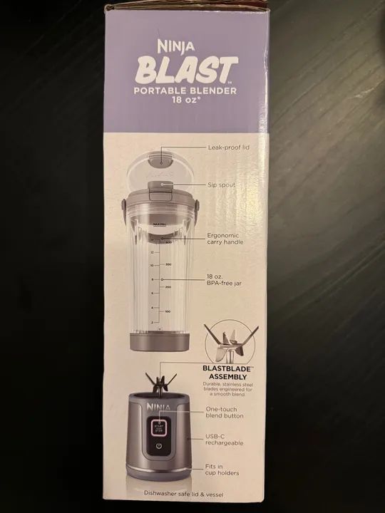 Ninja Blast Portable Blend Azul - Foto 3