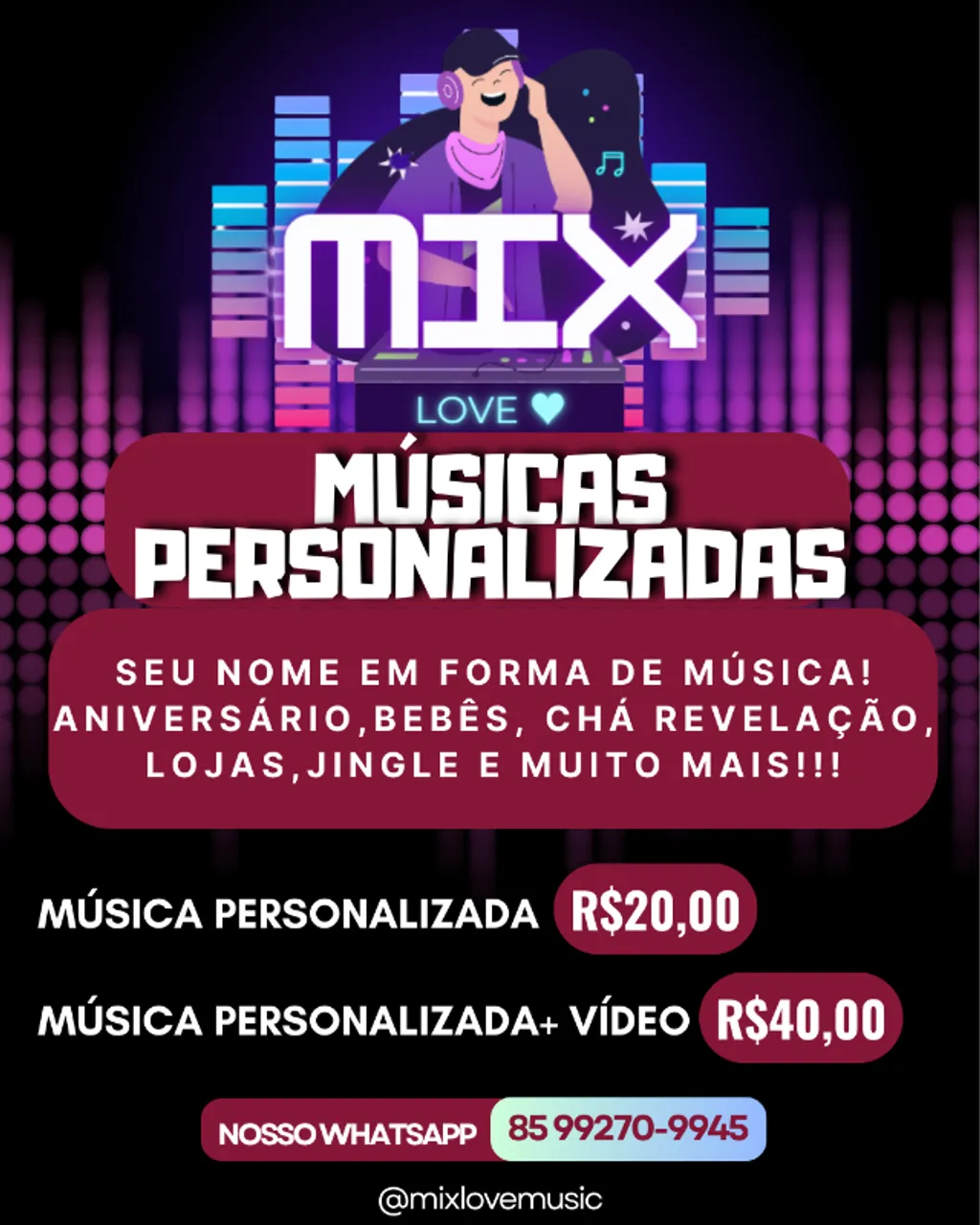 Músicas Personalizadas