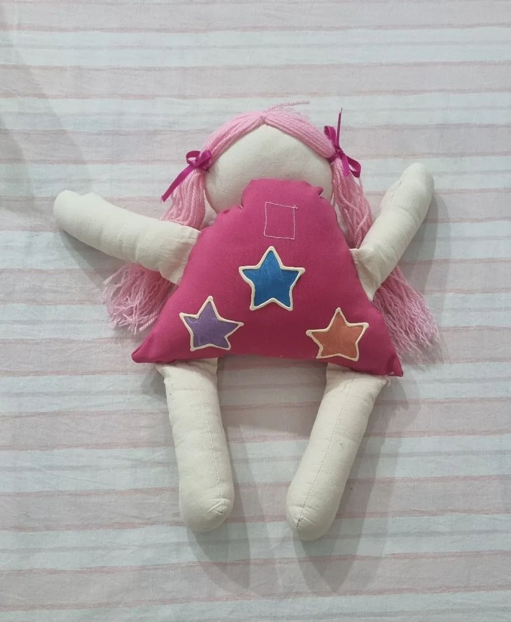 Boneca de Pano de Algodão - NOVA - Foto 3