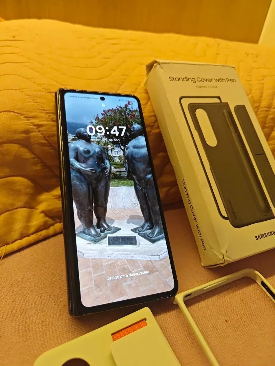 Samsung Z Fold 4 5G 256GB Preto com nota e garantia  - Foto 4