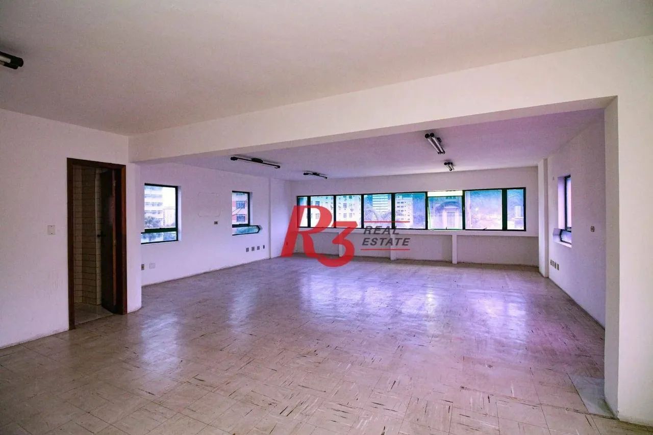 Sala para alugar, 121 m² por R$ 5.000,00/mês - Vila Mathias - Santos/SP - Foto 5