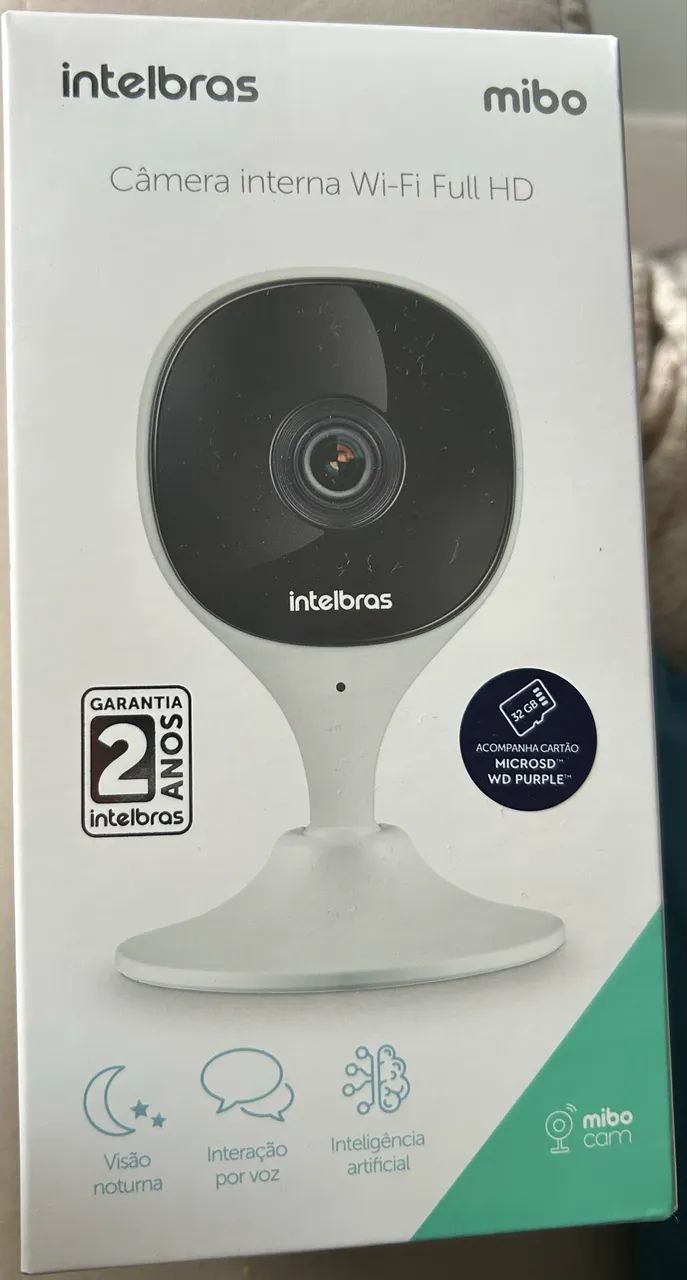 Câmera Intelbras Mibo FullHD Nova