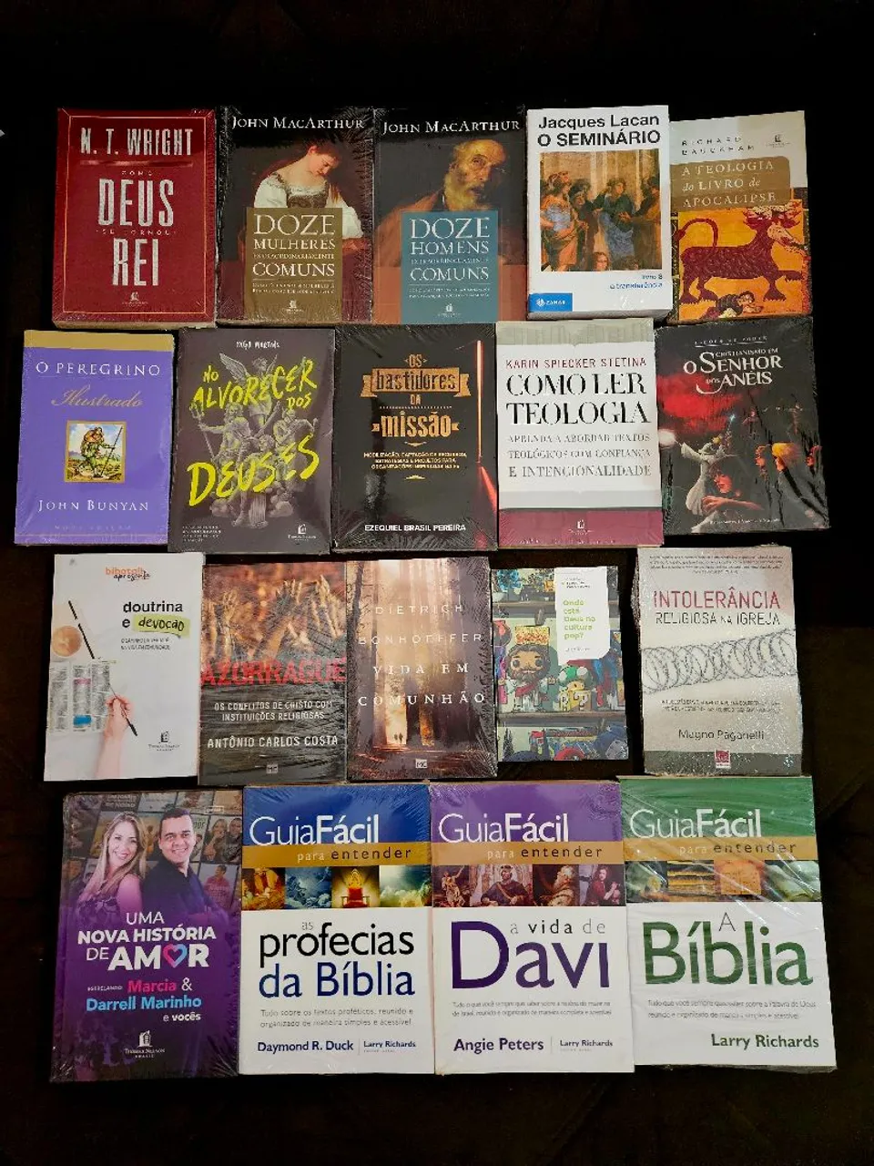 Coleção de Livros Diversos - Religião, Teologia e Mais! Novos.
