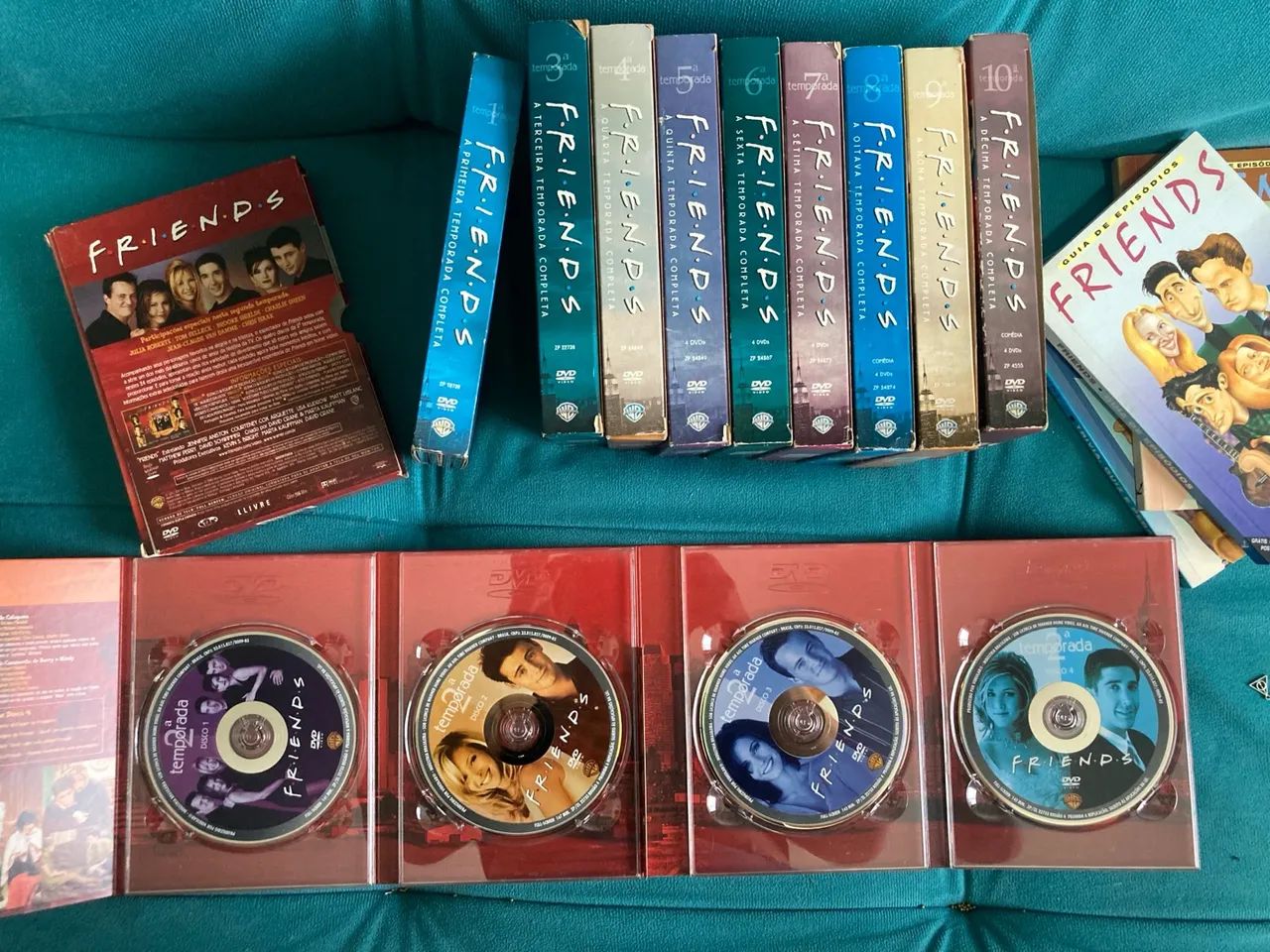 Friends Boxes Friends Boxes ORIGINAIS 10 temporadas +3 livros - DVD, Blu-Ray e Vídeo ...